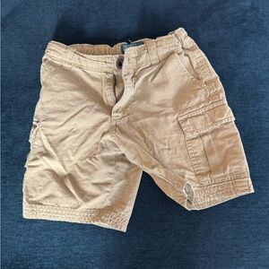 Well loved 4T Polo by Ralph Lauren Tan Khaki Cargo Shorts